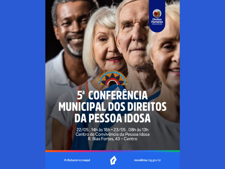 Conferência Municipal dos Direitos da Pessoa Idosa em Nova Lima